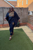 Walida Harem Set Blue