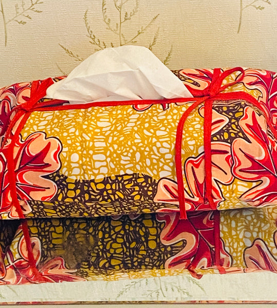 Ankara Tissue Box Cover